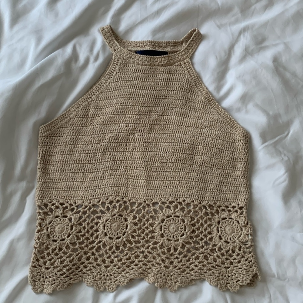 Knitted Crop Top